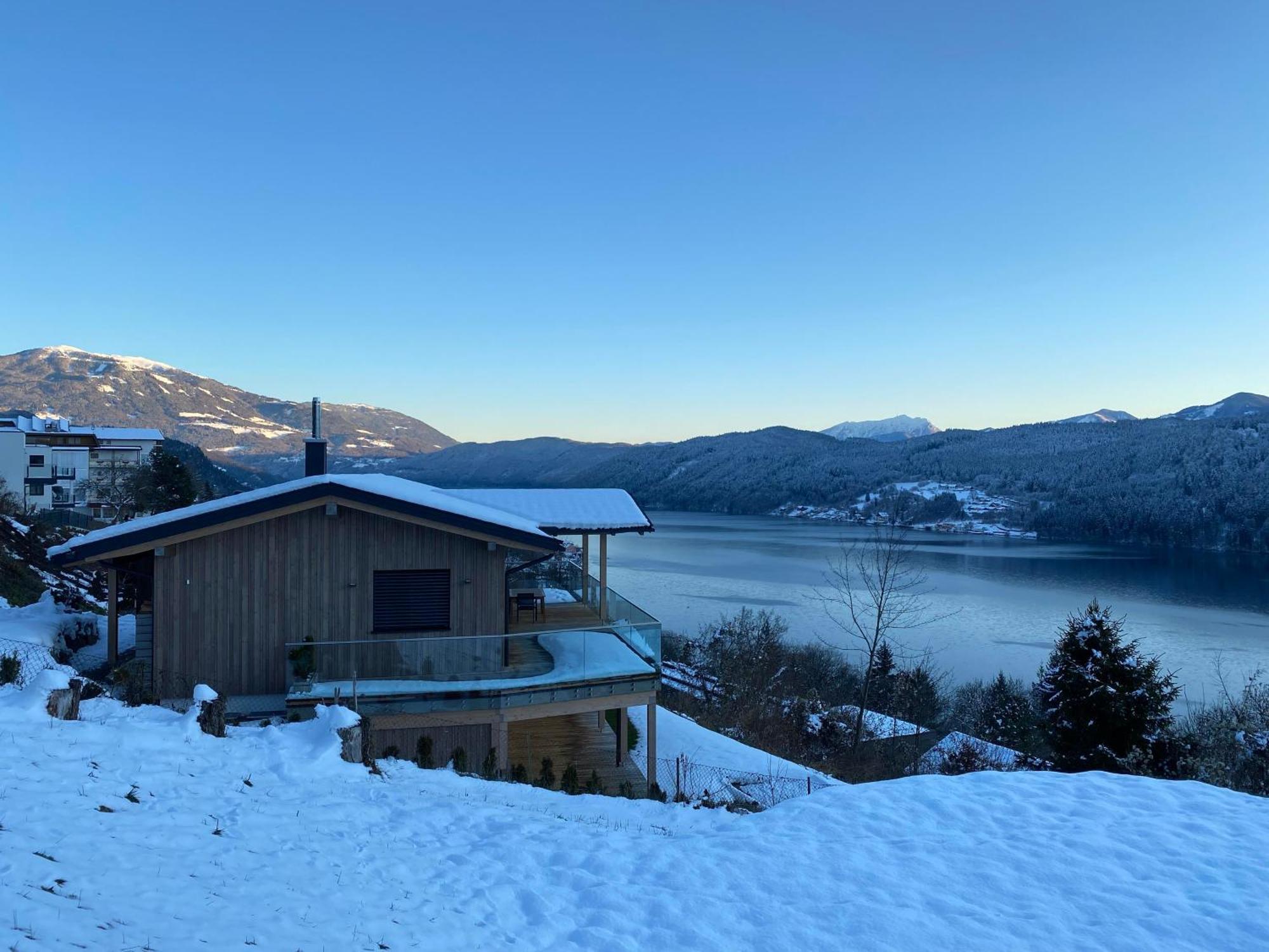 Chalet Seeblick 밀슈타 외부 사진