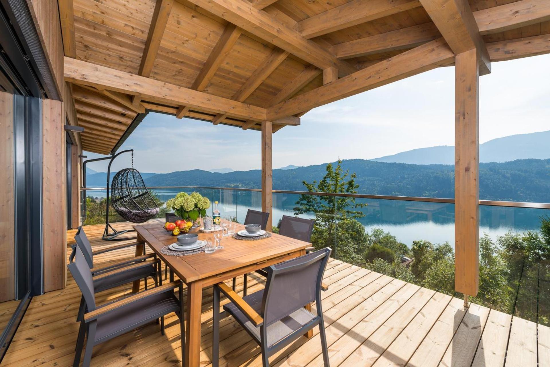 Chalet Seeblick 밀슈타 외부 사진