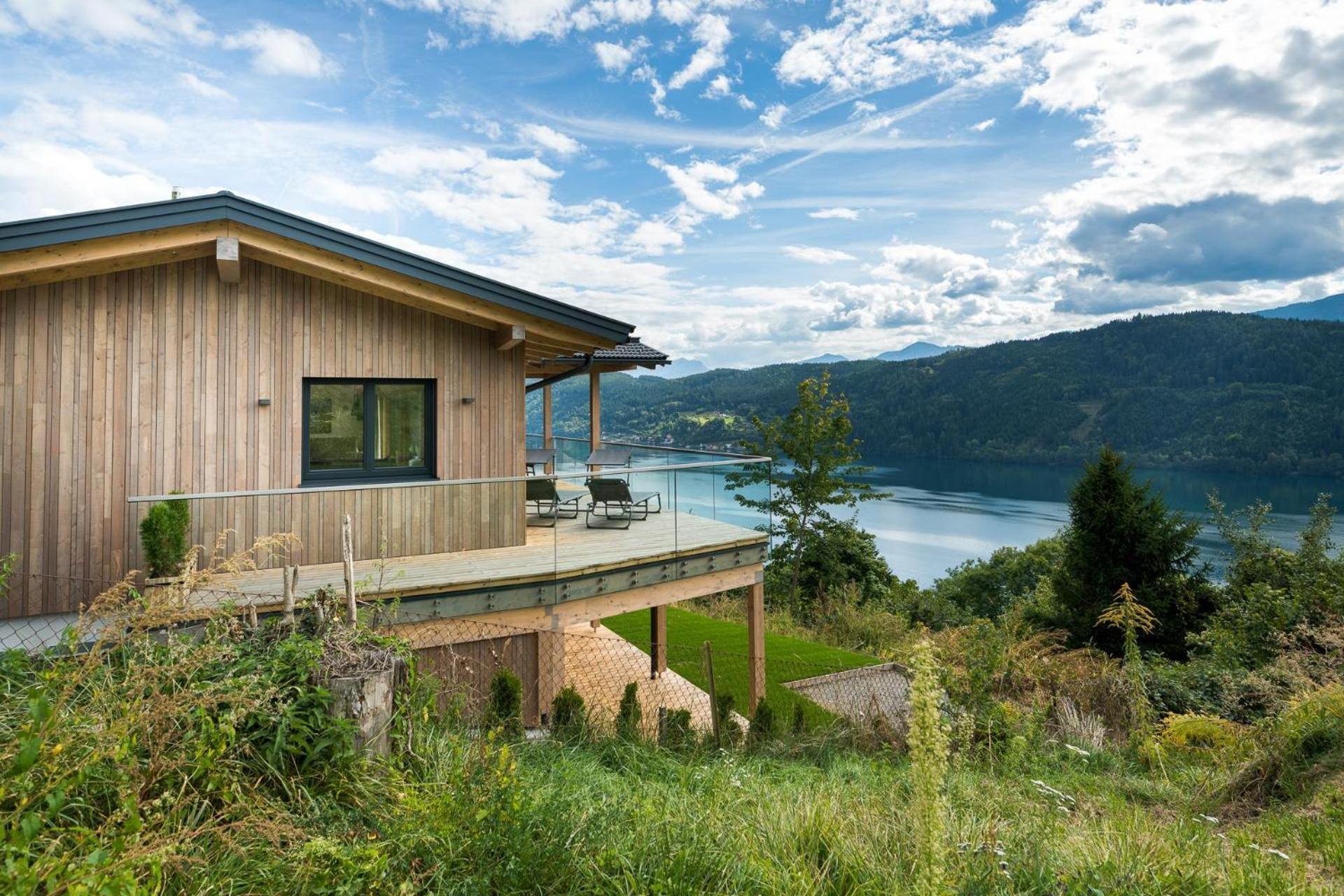 Chalet Seeblick 밀슈타 외부 사진